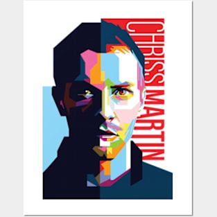 Chris Martin Pop Art 2 Posters and Art